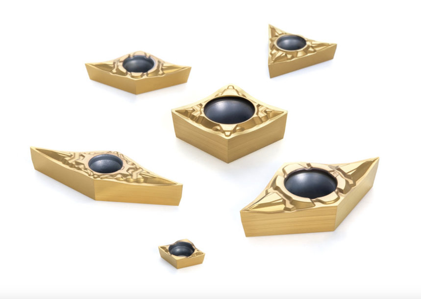 TUNGALOY'S SH7025 PVD GRADE INSERTS IMPROVE SMALL PART MACHINING PERFORMANCE